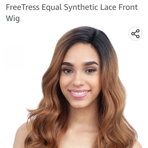 Freetress Equal Synthetic Wig: Valentino in the color 🔥Hot Choco☕️ - Picture 2 of 8
